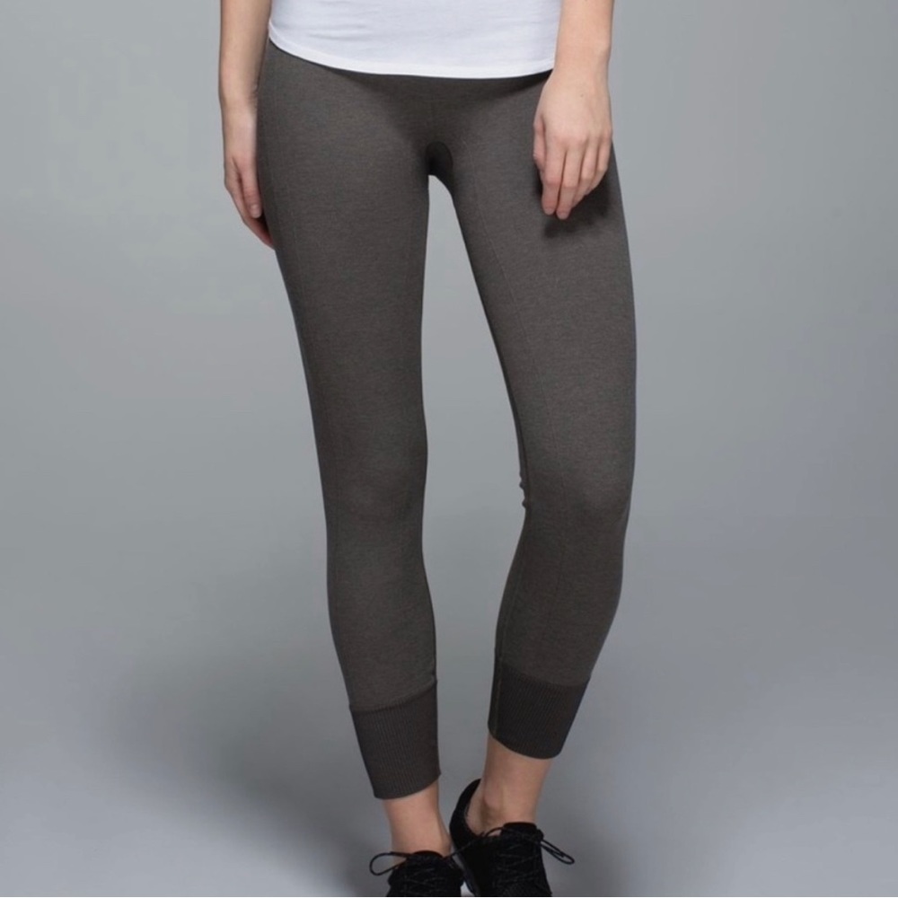 Lululemon Ebb to Street Grey Leggings
